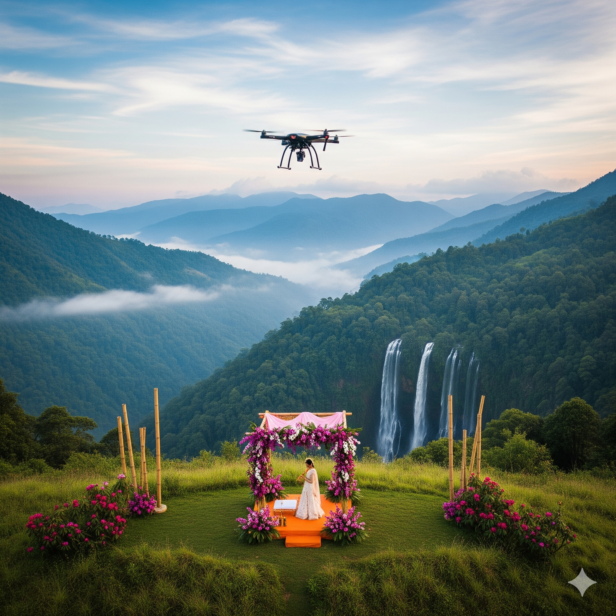 Destination wedding ceremony
