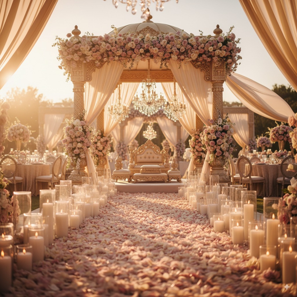 Royal wedding ceremony